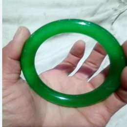 56-60 mm Imperial Green Natural Jade Bangle Bracelet Bracelet Charm Jewelry302Z