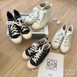 56% de réduction Chaussures de sport 2024 Velvet Board New Lace Up High Top Biscuit Fashion Casual Little White Single Shoes