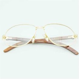 56% KORTING Zonnebrillen 2023 Trendontwerper Clear es Computerframe voor heren Carter Gentlemen Transparent Glass Optical Eyewear Frames Kajia New