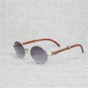 56% de réduction sur les lunettes de soleil 2023 Vintage Natural Buffalo Horn Men en bois Cadre transparent verres rondes en bois pour l'été Oculos extérieur Gafaskajia Nouveau