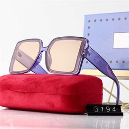 56% de descuento al por mayor de nuevas gafas de sol femeninas Ins Fashion Fashion Gafas de sol Caja de gafas en vivo transmitido