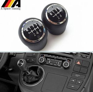 56 Speed CAR Styling Accessories Mt Gear Shift Knop Hendel Stickgreep Hoofd voor VW Transport T5 T51 GP 2003 2011 Gear Shifter KN3570197