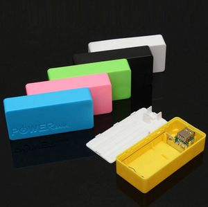 5600mah 2x 18650 USB Power Bank Battery Charger Boîte de bricolage pour iPhone pour téléphone intelligent MP3 Electronic Mobile Charge