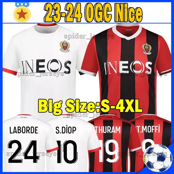 Xxxl 4xl 23 24 ogc beaux maillots de foot