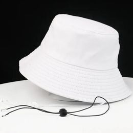 56 cm 58 cm 60 cm 62 cm 64 cm Algodón puro Sombreros de cubo para adultos Big Bone Ladies Beach Hat Hombres Tallas grandes Sombrero de pescador liso 5 colores 240226
