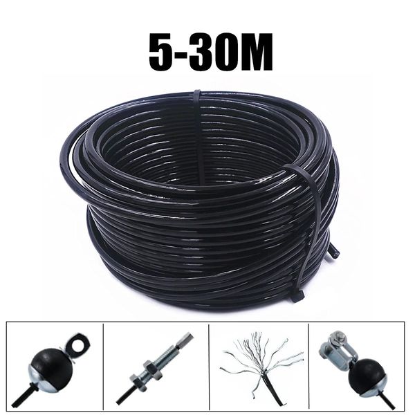 Cable de gimnasio de 56mm de espesor, cuerda de alambre de acero resistente para máquina, sistema de polea de levantamiento de pesas para el hogar, accesorios de entrenamiento 231226