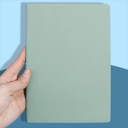 56 Sheets Notebooks A5 PU Le cuir couverture Blocage-notes Agenda Agenda Planificateur hebdomadaire Document d'écriture pour les étudiants de bureau scolaire