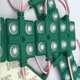 5730 4leds Injectie LED -module met lens, kleurrijke ABS -shell, DC12V, 5630 LED -module, waterdichte IP65 4LED -module