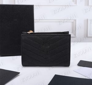 575974 Sac portefeuille design Mode femmes portefeuilles d'embrayage en cuir véritable portefeuilles à glissière unique dame dames long sac à main classique avec carte de boîte orange