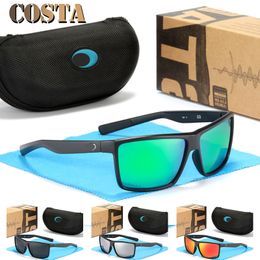 580P Costas lunettes de soleil polarisées Designer Costa lunettes de soleil pour hommes femmes conduite lunettes de pêche UV400