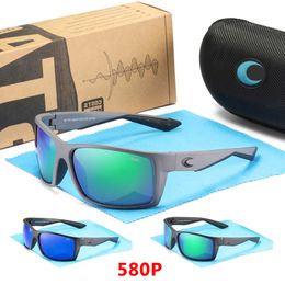 580P Costas lunettes de soleil polarisées pour hommes femmes TR90 cadre UV400 lentille sport conduite lunettes de pêche