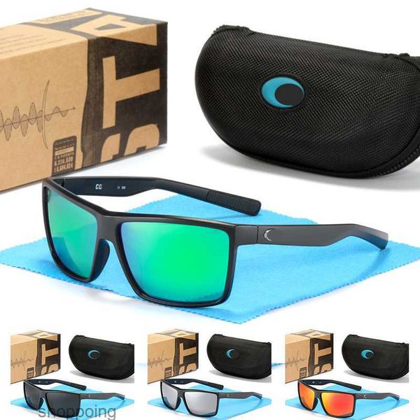 580p Costas lunettes de soleil polarisées lunettes de soleil pour hommes Tr90 haute qualité sport conduite lunettes de pêche Uv400