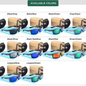 580P lunettes de soleil polarisées costas lunettes de soleil de créateur pour hommes femmes TR90 cadre UV400 lentille sport conduite lunettes de pêche 594
