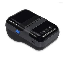 58 mm Wirerless Android Bluetooth Barcode Sticker Printers Mini Portable Thermal Label Printer voor 5815BT