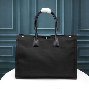 59929 luxe ontwerpers vrouwen klassieke merken schoudertassen handtassen lederen dame Rlve Gauche Tote Bag canvas mode tas crossbody