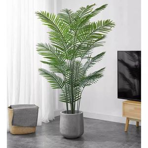 59 poud de palmier grand faux plantes tropicales artificielles en plastique monstera feuilles grandes pour la maison de jardin de jardin décor 240325