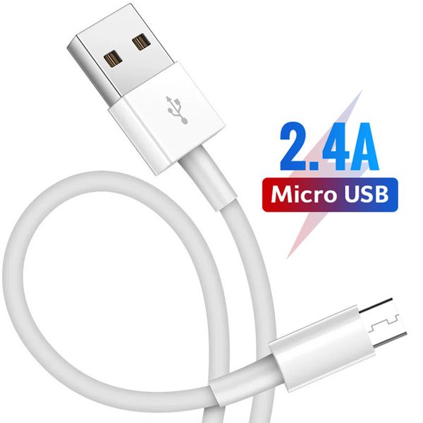 Câble de chargement Micro USB 5A 1M 2M, synchronisation de données, pour Samsung S7 Huawei Xiaomi Note tablette Android, câble de chargeur de téléphone
