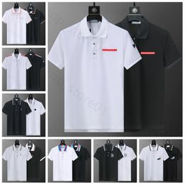 5A 2024 MENS POLO CHILIR CHIRTS POLOS POLOS POUR HOMME FOCH FOCUME BRODEMERIE GARGE SNAE