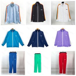 5A 2024 Nouveaux designers pour hommes Tracksuit Sweatshirt Zipper Suits en vrac Femme Pantalons de sport