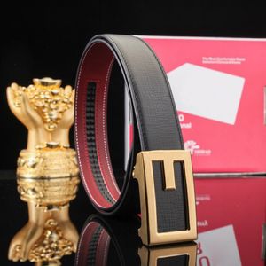 5A ceintures 35mm 38mm 100-125cm ceinture en cuir véritable pour hommes femmes avec sac à poussière boîte Fendave 21-40