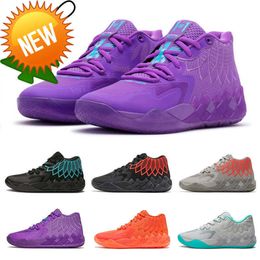 5a laarzen schoenen l 2023 lamelo ball 1 mb.01 mannen basketbalschoenen sneaker zwarte explosie buzz city lo ufo niet van hier Queen City Rick en