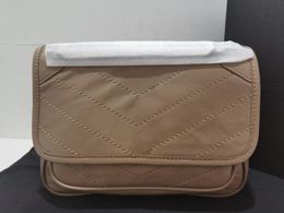 5A sacs à cosmétiques 633160 21 cm Y SL Niki bébé Vintage en cuir rabat épaule sac à main Discount sacs à main de créateur pour les femmes Fendave