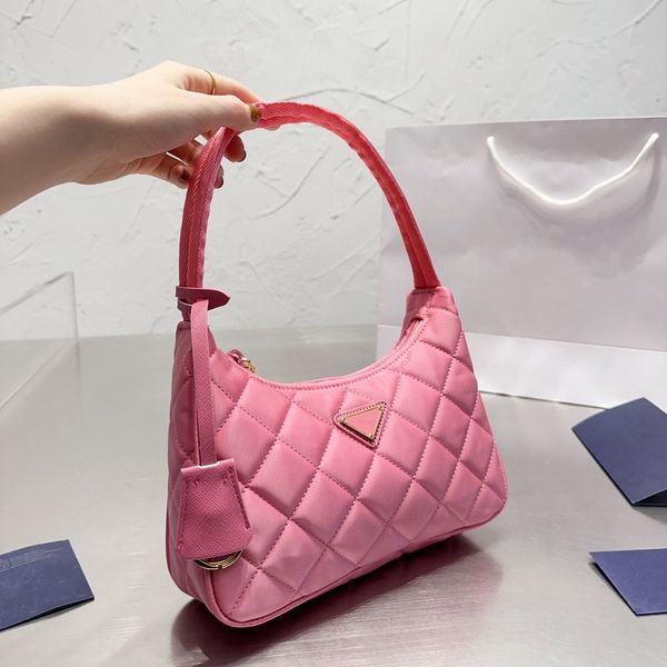 5A Designer Re-Edition Nylon Hobo sac tissé tissu sous les bras sac à main de mode porte-clés amovible porte-monnaie portefeuille de haute qualité femmes sac à bandoulière