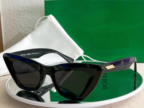 5A Eyeglasse Botega 1087S 1101S Angle Angle Point Cat Eye Sunglasses Discount Designer Eyewear for Men Women 100% UVA / UVB AVEC BOX BOX FENDAVE