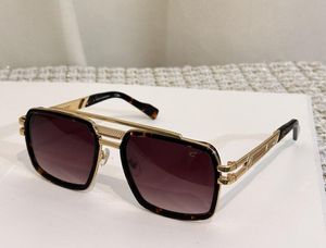 5a bril Carzal Mod 6033 vierkante zonnebrillen Discount Designer Eyewear voor mannen vrouwen 100% UVA/UVB met glazen doos Fendave