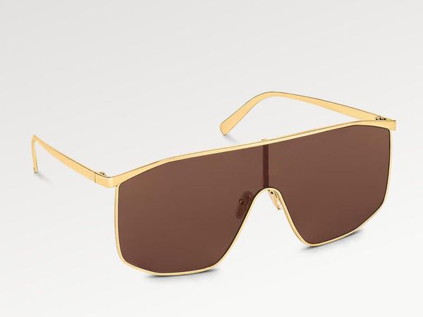 5A lunettes L Z1717U masque doré lunettes Discount lunettes de soleil de créateur femmes acétate 100% UVA/UVB avec lunettes sac boîte Fendave