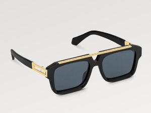 5A Ejeglas L Z1801W 1.1 Mascot piloto Square Eyewear Descuento Diseñador de gafas de sol Acetato 100% UVA/UVB con gafas Bag Box Fendave