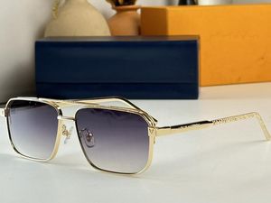 5A E EOBLES L Z1976U RISE METAL METAL Square Sunglasses Sungasses Discount Designer Eyewear for Men Women 100% UVA / UVB AVEC BOX SAG BOX FENDAVE Z1955W