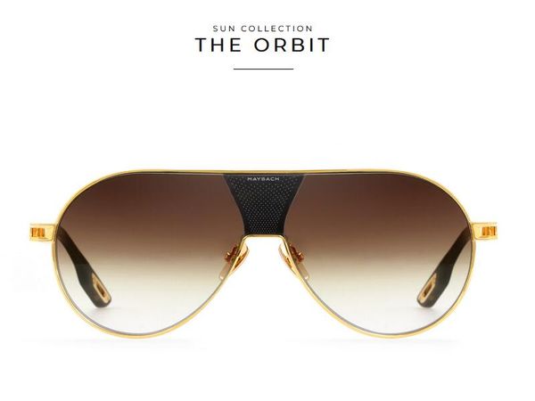 5A Lunettes Mybach The Orbit Eyewear Discount Designer Lunettes de Soleil Pour Hommes Femmes Acétate 100% UVA/UVB Avec Lunettes Sac Boîte Fendave