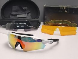 5A bril OK RADA EV PATH OO9208 Gepolariseerde sportprizm zonnebril kortingsontwerper bril Eyewear voor mannen vrouwen 100% UVA/UVB met glazen doos Fendave