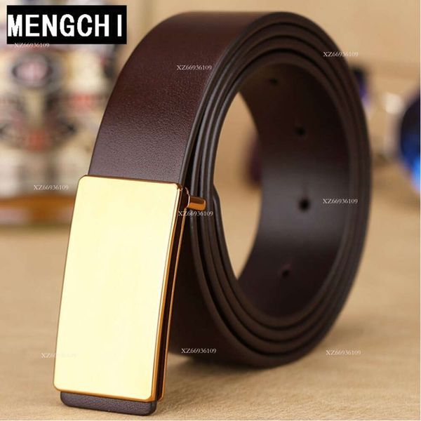 5A Fashion Designer Belt Top Cow Hide Men's Cuir Business Casual Board Smooth Buckle Youth Suit Belt Small Carte Hands Mands's and Women's Belt's Cower Hide Courte Aaa