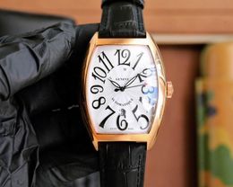 5A Frank Muller Horloge Curvex Chronograaf Zelfopwindend Mechanisch uurwerk Horloge Korting Designer Horloges Voor Mannen Vrouwen 24.1.21 Fendave