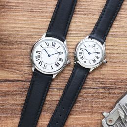 5A High-end designer dames en heren koppelhorloges geïmporteerd quartz uurwerk horloge 316L roestvrij staal kerstcadeau