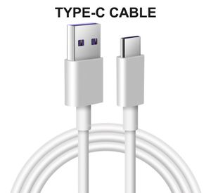 Câbles de téléphone de charge plus rapide 5A avec interface USB vers TYPE-C, câble de données plus stable et plus sûr pour le type C, 100 pièces pour des ventes minimales sans emballage