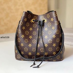 5A Diseñadores calientes Venta Vintage Bucket bag flores Bolso cartera Bolsos de mujer Bolsos monederos bolso de hombro tipo bandolera de cuero genuino