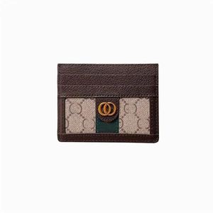 5A porte-carte de créateur de luxe Origina G haute qualité en cuir véritable femmes hommes sacs à main pièce de crédit Mini portefeuille sac