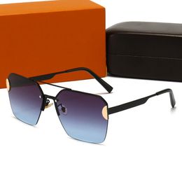 5A Luxe Designer Zonnebrillen voor Mannen Vrouwen Pilot Zonnebril Hoge Kwaliteit 2022 Klassieke Mode Adumbrale Brillen Accessoires Lunettes de Soleil Met Case Box