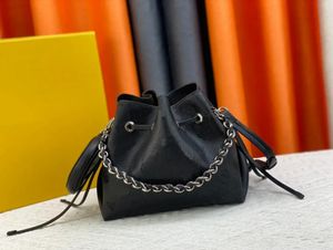 5A-Bolso de diseñador de lujo para mujer, bolsa de mano de alta calidad para Otoño/Invierno, con diseño de cordón, bolso de hombro, 2024