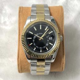 5A luxe herenhorloges diepe keramische horlogering Marine bewoners saffier horloges kristal roestvrij staal automatisch mecha polshorloge dhgate