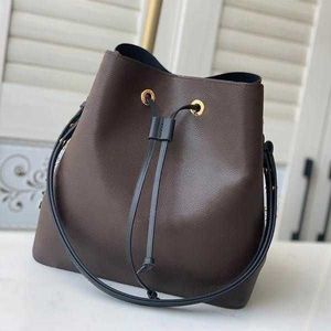 5A Luxe Ontwerpers Neonoe Trekkoord Emmer Schoudertassen Handtassen Dames Tote Merk Letter Echt Leer Mode Messenger Schoudertassen Crossbody Tas