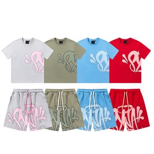 5A T-shirts pour hommes Set Designer Sweartshirt T-shirt imprimé T-shirt court Y2k Tees Syna World Graphic T-shirt et short Hip Hop S-XL