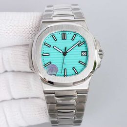 5A mens watch designer montres de haute qualité 40mm Nautilus 5711 Boutique Steel Strap Designer montres pour hommes Gros Montre cadeau diamant u1
