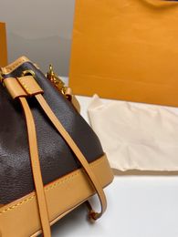 5A NANO NOE M81266 sacs à bandoulière en cuir sacs à main de luxe Designer mini sac seau femmes sac à main portefeuille