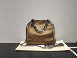 10A Nueva moda bolso de mujer Stella McCartney PVC bolso de compras de cuero de alta calidad Bolso 4TO