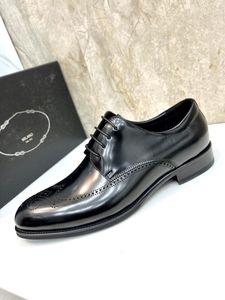 5A Original BOX Classic Business Heren Designer Jurk Schoenen Mode Elegante Formele Bruiloft Schoenen Mannen Slip op Kantoor Oxford Schoenen voor Mannen Luxe Mannen