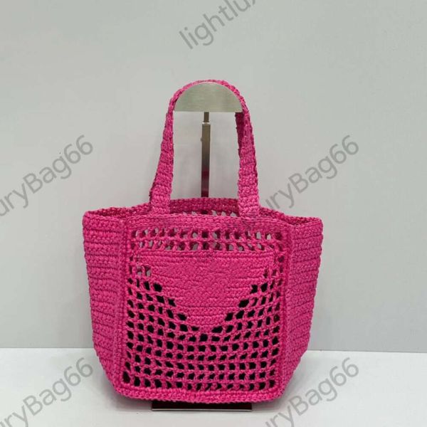 5A P Bag Designer Bag Twist Denim Sac à bandoulière Poignée Sac Nouvelle Mode Femmes Sac Classique Sac fourre-tout en fibre de noix de coco Sac en cuir Top Qualité Bandoulière 240225